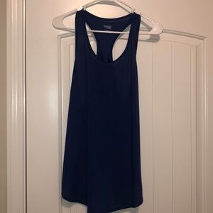 Royal blue racerback tank